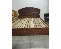 Thanh Lý Giường Cũ 1m6 Ván MDF M1